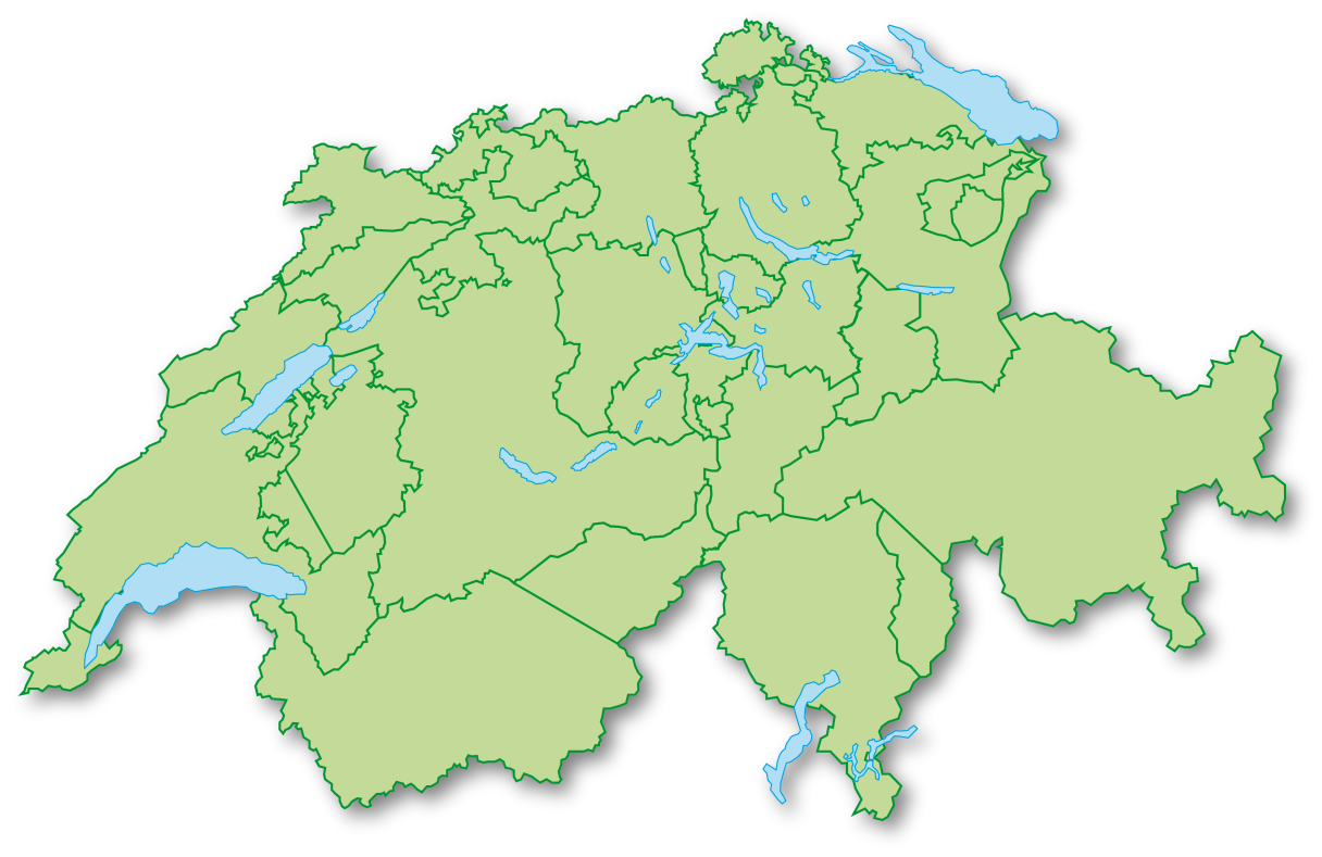 Gebietseinteilung